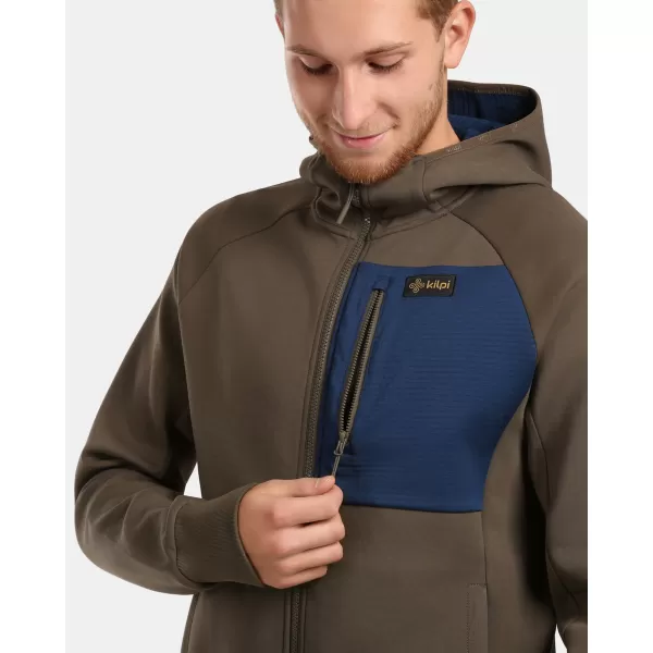  Muški sweatshirt KILPI BALU-M 1M0204KI KAKI 