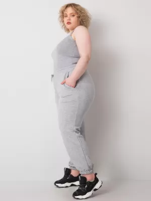 Ženske trenirke BASIC FEEL GOOD RV-DR-6331.86 SIVA
