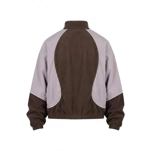  Muška trenirka jakna URBAN CLASSICS TB8602-23085 SMEĐA/BLIJEDO LILA 