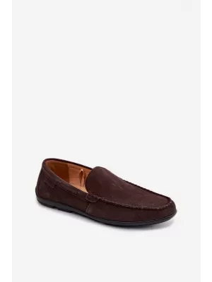 Muške mokasine BIG STAR SHOES TT174202 SMEĐA/BEŽ