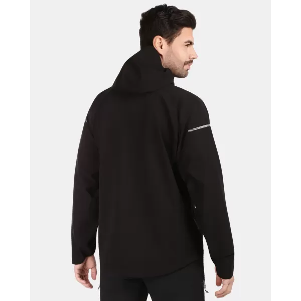  Muška hardshell jakna KILPI HURRICANE-M 1M0103KI CRNA 