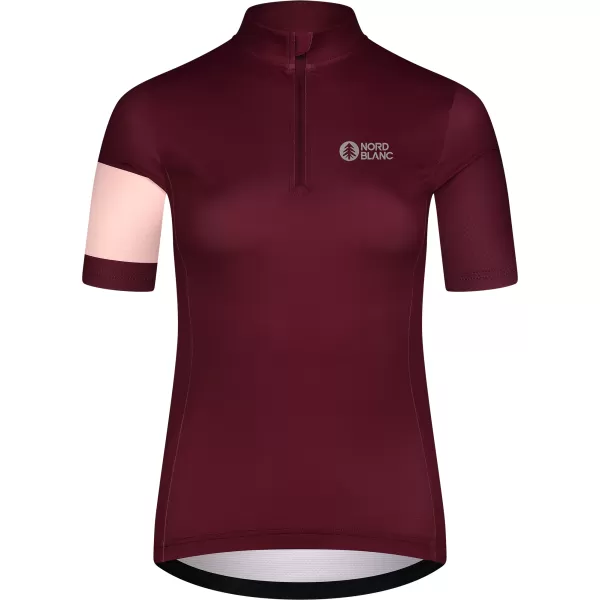 Ženski biciklistički dres NORDBLANC ENTHUSIAST NBSLF8084 CRVENA 
