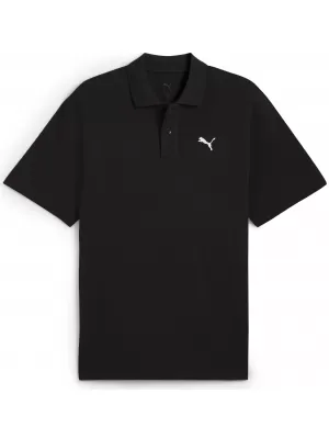 Muška majica s kragnom PUMA WARDROBE ESS PIQUE RELAXED POLO 62965701 PUMA CRNA