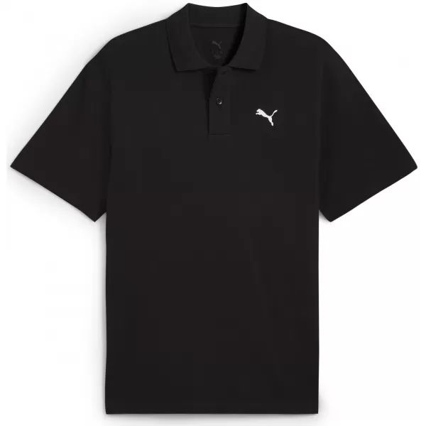  Muška majica s kragnom PUMA WARDROBE ESS PIQUE RELAXED POLO 62965701 PUMA CRNA 