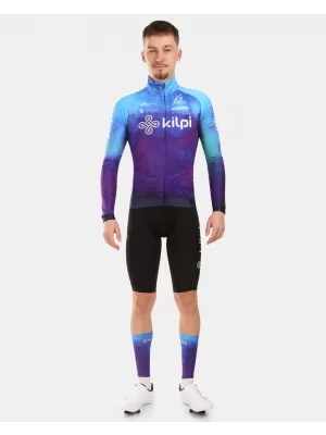 Muški biciklistički dres KILPI VULCANO-M BLU PLAVA