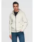 Muški sweatshirt OMBRE OM-SSBZ-0272 KREMA