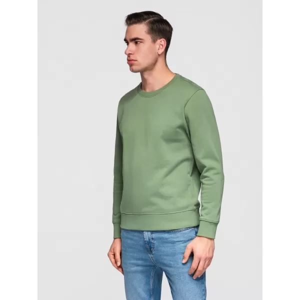  Muški sweatshirt OMBRE OM-SSBN-0271 ZELENA 