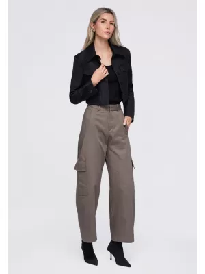 Ženska jakna OMBRE OW-BL-E0007 CRNA