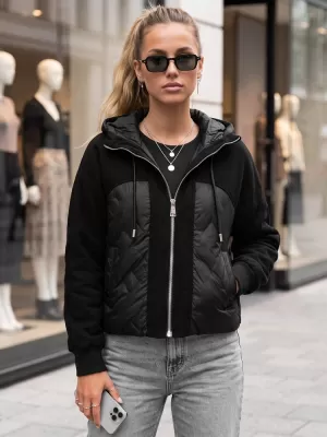 Ženska jakna DSTREET TY6093 CRNA