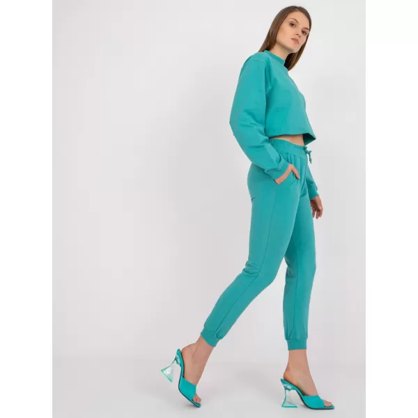  Ženske trenirke BASIC FEEL GOOD AP-DR-A-003 TIRKIZ 