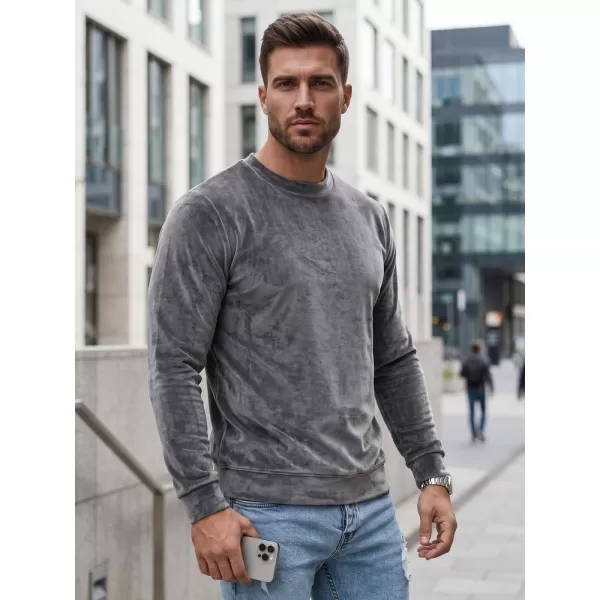  Muški sweatshirt DSTREET BX5533 TAMNOSIVA 