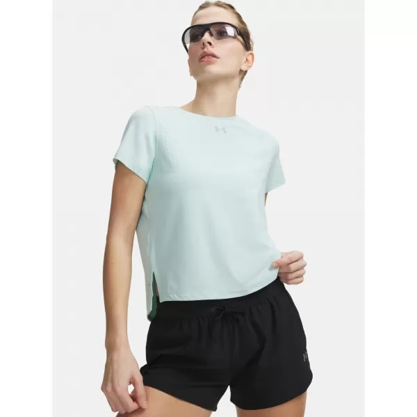  Ženska majica kratkih rukava UNDER ARMOUR VELOCITI PRO SHORTSLEEVE 6009536-703 ZELENA 