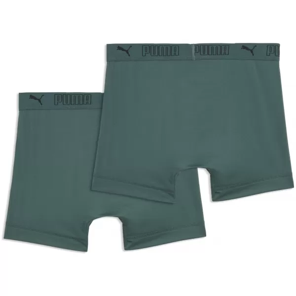  Muške bokserice PUMA SPORT MICROFIBER BOXER 2P 93552016 ZELENA 