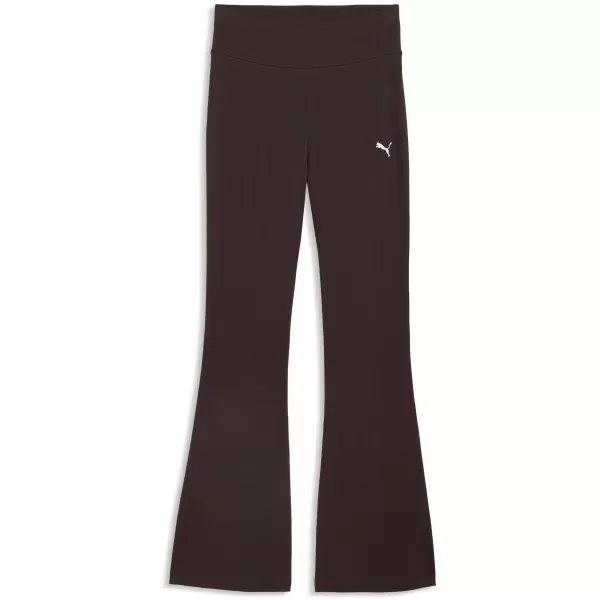  Ženske tajice PUMA ESS HIGH-WAIST FLARED LEGGINGS 63154233 ČOKOLADNI FONDUE 