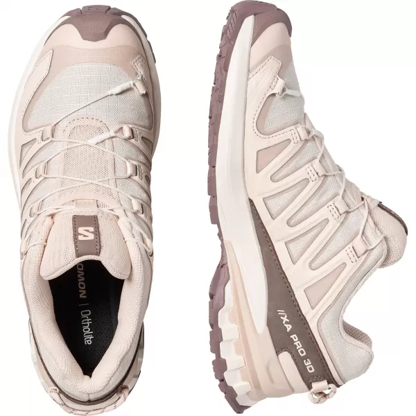  Ženske cipele SALOMON XA PRO 3D V9 LIFELONG L49153900 TAPIOKA/TAPIOKA/ŽELJEZO 