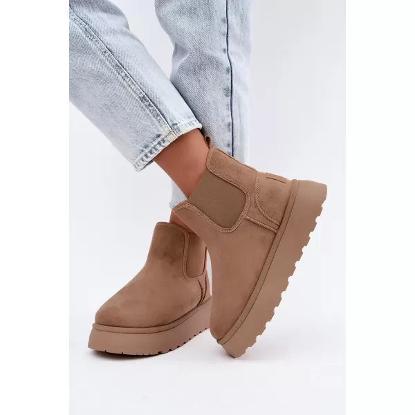  Ženski snjegovići BIG STAR SHOES UU274173 BEŽ 