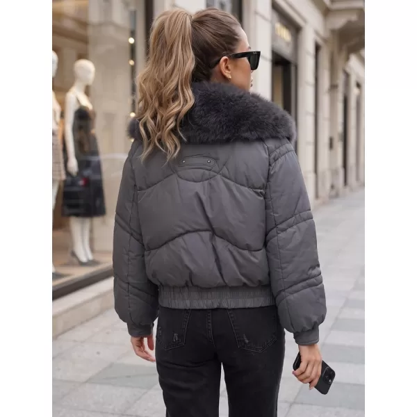  Ženska jakna DSTREET TY6010 TAMNOSIVA 