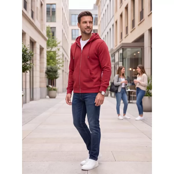  Muški sweatshirt ALTISPORT NP/ALMST45001 TAMNOCRVENA 
