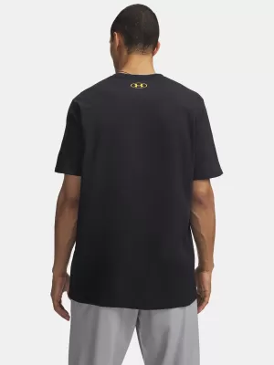 Muška majica kratkih rukava UNDER ARMOUR M VARSITY CREST SS 6009249-001 CRNA