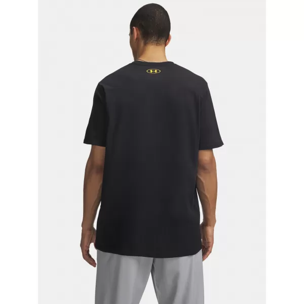  Muška majica kratkih rukava UNDER ARMOUR M VARSITY CREST SS 6009249-001 CRNA 