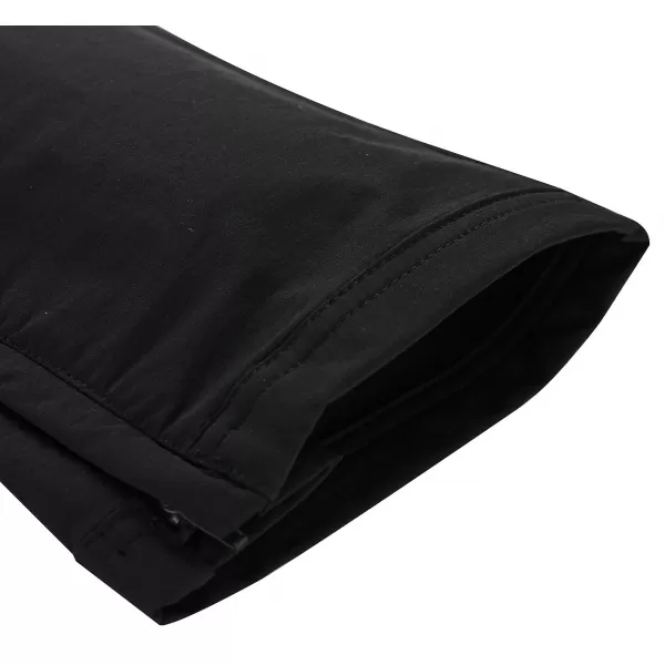  Ženske softshell hlače ALPINE PRO AKANA 3 CRNA 