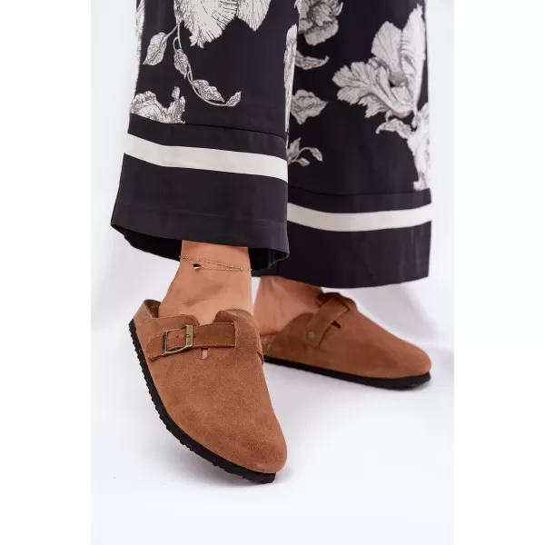  Ženske papuče BIG STAR SHOES RR274A387 SMEĐA/BEŽ 