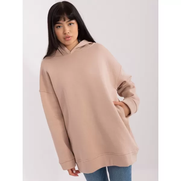  Ženski sweatshirt BASIC FEEL GOOD RV-BL-8042.00P TAMNO BEŽ 