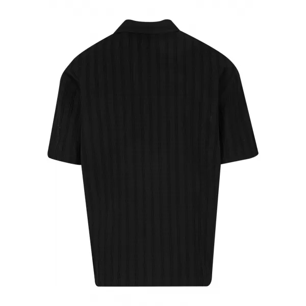  Muška košulja URBAN CLASSICS TB8217-00007 CRNA 