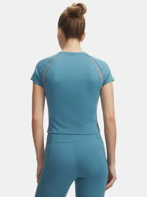 Ženska majica kratkih rukava UNDER ARMOUR MOTION MESH SS 6011045-466 PLAVA