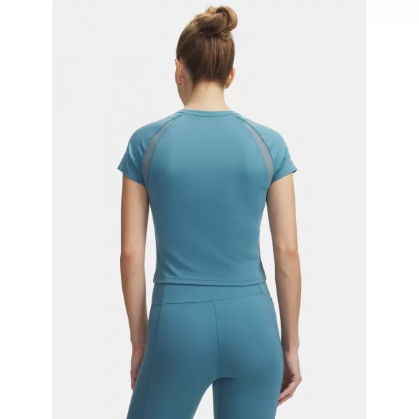  Ženska majica kratkih rukava UNDER ARMOUR MOTION MESH SS 6011045-466 PLAVA 