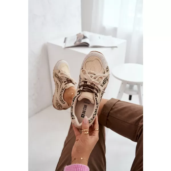  Ženske tenisice BIG STAR SHOES TT274549 BEŽ 