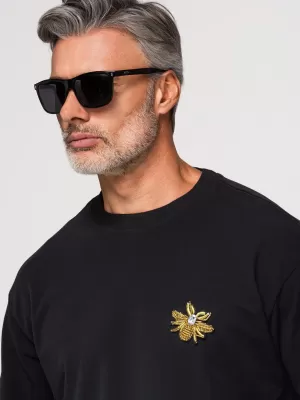 Muška majica kratkih rukava OMBRE OM-TSCT-0275 CRNA