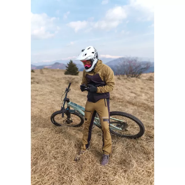  Muške vodootporne hlače za više sportova NORDBLANC RIDGEWALK NBSPM8325 SMEĐA 