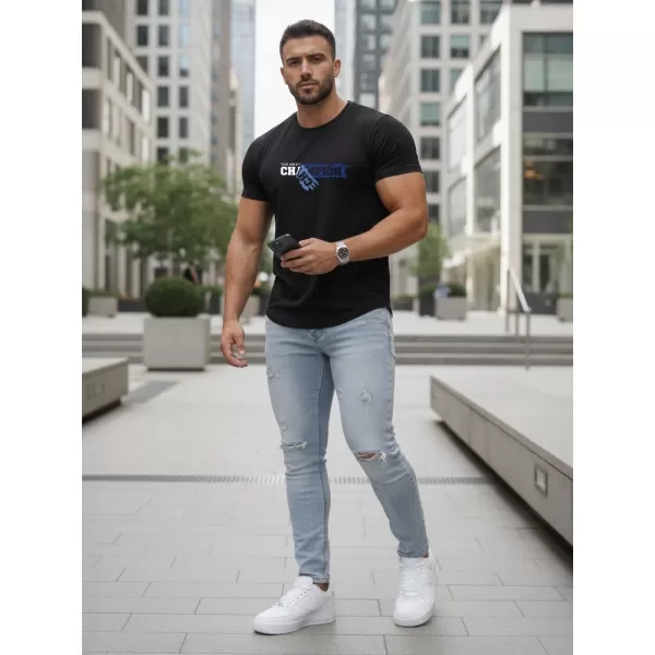  Muška majica kratkih rukava DSTREET NX5017R CRNA 