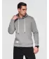 Muški sweatshirt OMBRE OM-SSBN-0270 SIVA