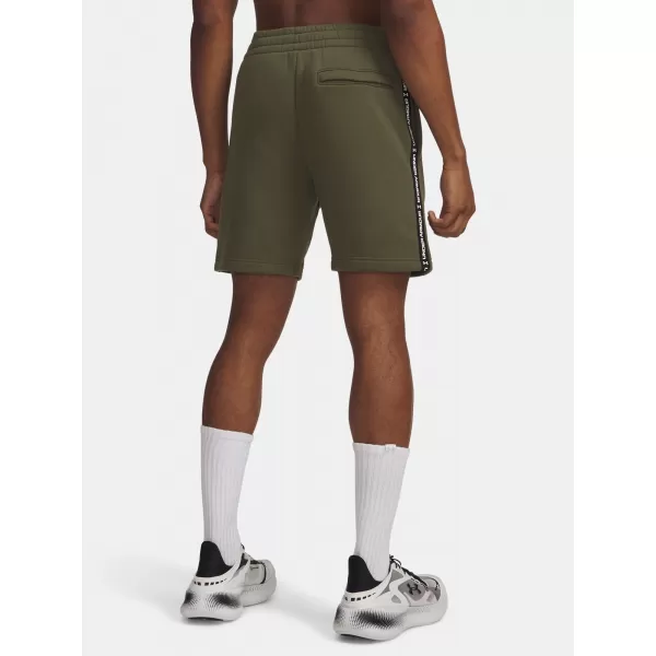  Muške kratke hlače UNDER ARMOUR ICON FLEECE SHORT TAPING 1390299-391 ZELENA 