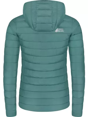 Prošivena ženska jakna NORDBLANC NIMBUS WJL8395 ZELENA