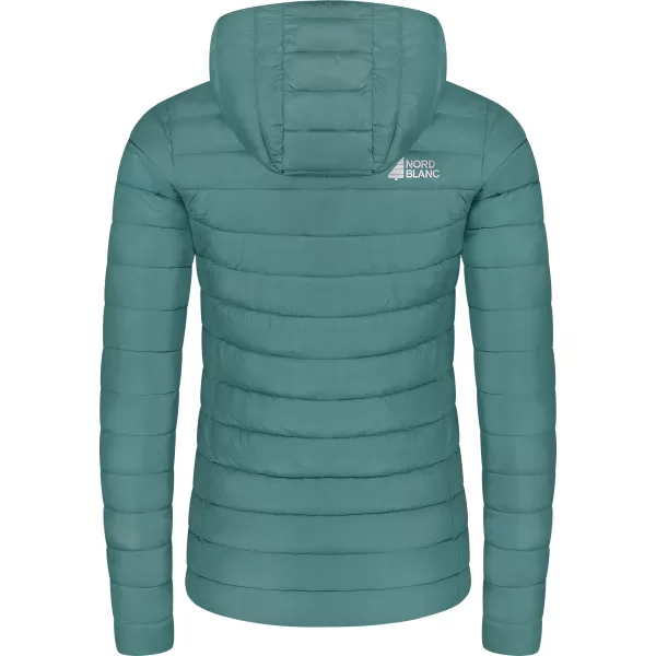  Prošivena ženska jakna NORDBLANC NIMBUS WJL8395 ZELENA 