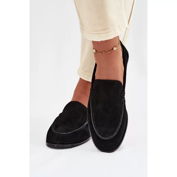  Ženske mokasine BIG STAR SHOES TT274209 CRNA 