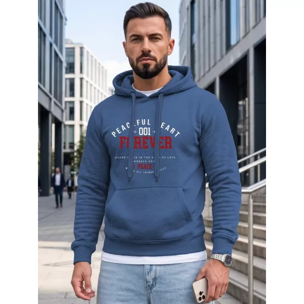  Muški sweatshirt DSTREET NX5150BX-17-09 PLAVA 
