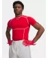 Muška majica kratkih rukava UNDER ARMOUR UA HG ELITE COMP SS 6015382-600 CRVENA