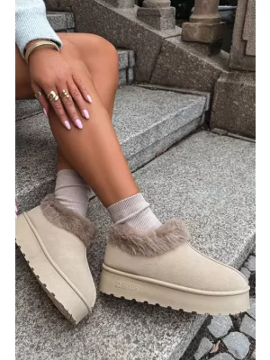 Ženski snjegovići BIG STAR SHOES UU274204 BEŽ