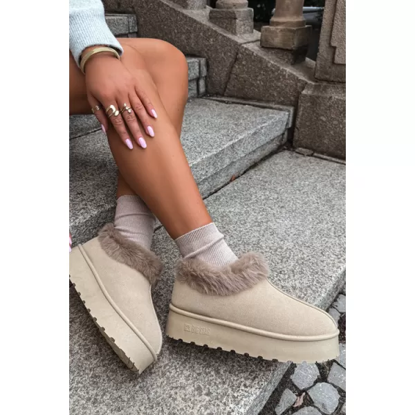  Ženski snjegovići BIG STAR SHOES UU274204 BEŽ 