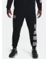 Muške trenirke UNDER ARMOUR UA RIVAL FLEECE GEO JOGGER 1366437-001 CRNA