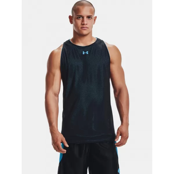  Muška majica bez rukava UNDER ARMOUR UA BASELINE REVERSIBLE TANK 1361899-422 PLAVA 