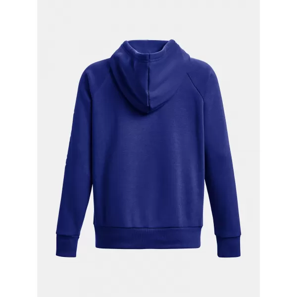  Ženski sweatshirt UNDER ARMOUR UA RIVAL FLEECE GRAPHIC HDY 1379609-400 PLAVA 