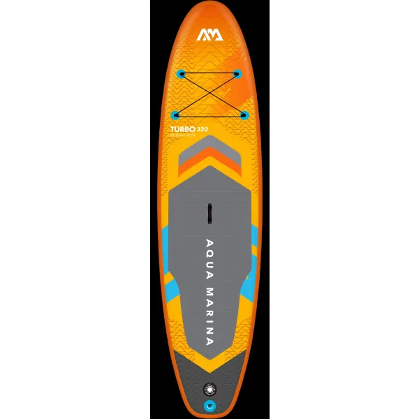  Daska za veslanje s motorom AQUA MARINA GO Turbo 320 ŽUTO SIVA 