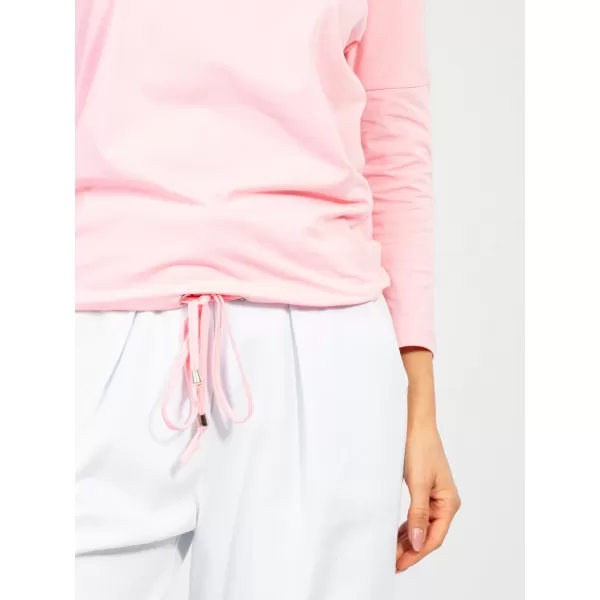  Ženska bluza BASIC FEEL GOOD RV-BZ-4691.10X JARKO RUŽIČASTA 