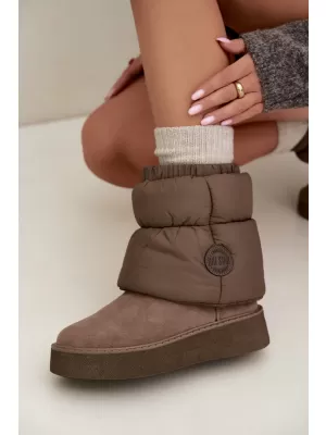 Ženski snjegovići BIG STAR SHOES UU274732 TAMNO BEŽ