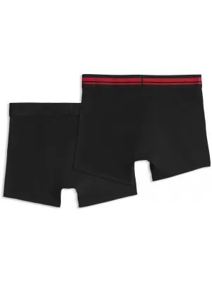 Muške bokserice PUMA MEN EVERYDAY PLACED LOGO BOXER 2P 93847618 CRVENA KOMBINACIJA